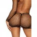  Leg Avenue Cut Out mini dress OS Black (SO7888)