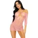 Leg Avenue -   Heart net mini dress ',  , Pink one size (SO7960~22)