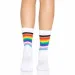 Leg Avenue Pride crew socks Rainbow (SO8584)