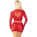  Leg Avenue Rhinestone Crop Top and Mini Skirt One Size, Red (SX1745)