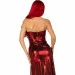    Leg Avenue Shimmer bodysuit with skirt S (SO9185)