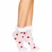 Leg Avenue Strawberry ruffle top anklets (SO8583)