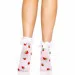Leg Avenue Strawberry ruffle top anklets (SO8583)