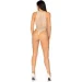 Leg Avenue -   Net snap crotch tank bodysuit White one size (SO7884~22)