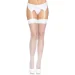 Leg Avenue - Nylon Fishnet Thigh Highs   White one size (SO7965~22)