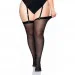   Leg Avenue Sheer Stockings +  PLUS SI Black (SO7914)