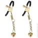  Liebe Seele    Hollow Heart Nipple Clamps Gold (SX1685-02)