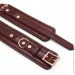 Liebe Seele  Wine Red Anklecuffs (SO9453)