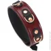 Liebe Seele     Wine Red Collar and Leash, 3    (SO9451-02)