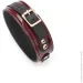 Liebe Seele     Wine Red Collar and Leash, 3    (SO9451-02)