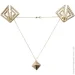  Lockink       Adjustable Nipple Clamps with Heavy Pendant - Golden (SX0846)