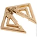  Lockink       Adjustable Nipple Clamps with Heavy Pendant - Golden (SX0846)