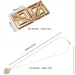  Lockink       Adjustable Nipple Clamps with Heavy Pendant - Golden (SX0846)