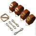     Lockink    Hogtie Set - Brown (SX0840)