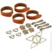     Lockink    Hogtie Set - Brown (SX0840)
