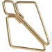  Lockink    Nipple Clamps - Golden (SX0850)
