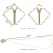 Lockink       Nipple Clampswith Heavy Pendant - Golden (SX0844)