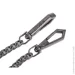    Lockink  Tied Collar with Leash Set - Black (SX0829)