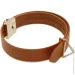    Lockink  Tied Collar with Leash Set - Brown (SX0828)