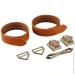 Lockink  Wristcuffs/Anklecuffs Brown Set (SX0836)