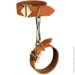 Lockink  Wristcuffs/Anklecuffs Brown Set (SX0836)
