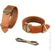 Lockink  Wristcuffs/Anklecuffs Brown Set (SX0836)