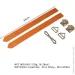 Lockink  Wristcuffs/Anklecuffs Brown Set (SX0836)