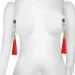  Lovetoy    Bondage Fetish Glamor Tassel Nipple Clamp Red (6452LVTOY311-07)
