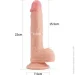 Lovetoy  Dual-Layered Liquid Silicone Nature Cock 8,5  (6452LVTOY003~77)