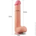 Lovetoy  Dual-Layered Silicone Cock 12 Flesh 454 (6452LVTOY454-07)