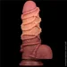 Lovetoy  Dual-Layered Silicone Cock With Rope 9.5 Flesh 932 (6452LVTOY932-07)