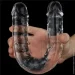 Lovetoy  Flawless Clear Double Dildo 12" Clear (6452LVTOY444-07)