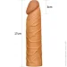    Lovetoy    Pleasure X-Tender Penis Sleeve Add 1 Brown (6452LVTOY155~77)