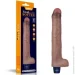 Lovetoy  Real Softee Rechargeable Silicone Vibrating Dildo 10.5 (6452LVTOY1004-07)