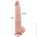 Lovetoy  Sliding-Skin Dual Layer Dong 13.5 Flesh (6452LVTOY936-07)