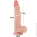 Lovetoy  Sliding-Skin Dual Layer Dong 8.5 998 Flesh (6452LVTOY998-07)