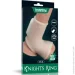 Lovetoy    Vibrating Silk Knights Ring With Scrotum Sleeve White (6452LVTOY867-07)