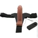 Lybaile  Ultra Vibrating Realdeal Penis Strap On 6.2 (6603BW0649~77)
