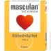 Masculan  Ribbed+Dotted 3. (4019042000073)