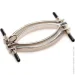  Master Series    : Pussy Tugger Adjustable Vagina Clamp with Chain (SO8797-02)