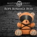 Master Series   ROPE Teddy Bear      , 22x16x12  (SO9816-02)