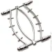 Master Series   : Spread 'Em Poker Vagina Clamp with Adjustable Pressure Screws,  (SO8798-02)