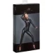 Noir Handmade  F162 Powerwetlook overall with leash and two-way zipper, XXL,   (SX0045-02)