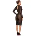 Noir Handmade     F182 Classic dress made of elastic tulle, M (SX0048-02)