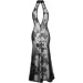 Noir Handmade    F239 Long tulle dress, XL (SX0136-02)