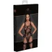 Noir Handmade  F242 Tulle body with patterned flock embroidery, M (SX0152-02)