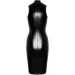 Noir Handmade  F337 Powerwetlook midi dress - S (SX2049-02)