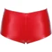   Noir Handmade  F356 Red powerwetlook shorts - S (SX2124-02)