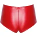   Noir Handmade  F356 Red powerwetlook shorts - S (SX2124-02)