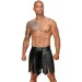   Noir Handmade    H053 Eco leather men's gladiator skirt, L,  (SX0073-02)
